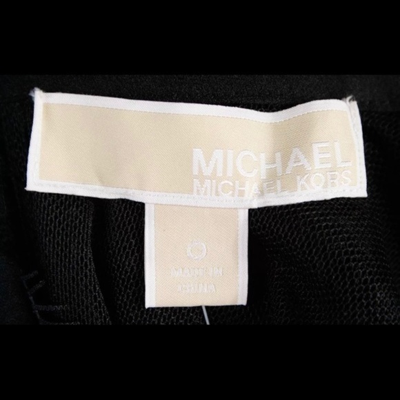 COPY - COPY - NWT Michael Kors Black Lace Sleeveless Midi dress - Picture 6 of 7